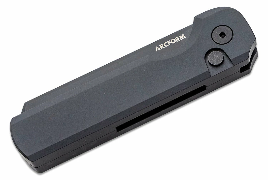 Darcform Slimfoot Auto Black Alum 3.1" 154CM Black Bade (USA) Arcform Knives