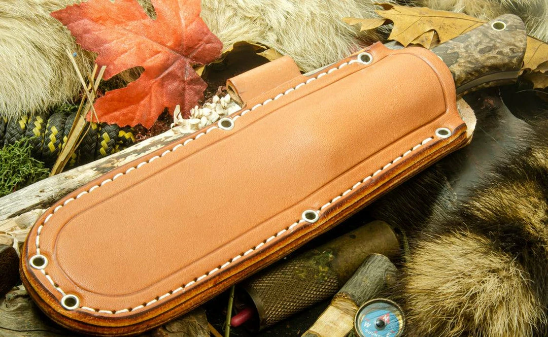 BARK RIVER KNIVES Bark River Aurora Knife CPM 3V Green Jutewood (USA)