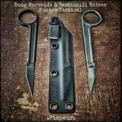 BASTINELLI CREATIONS All Knife Brands Bastinelli Picoeur Fixed 1.625