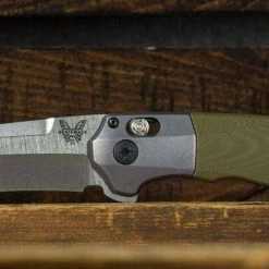 Benchmade 496 Vector Knife OD Green G-10 (3.6" Satin)