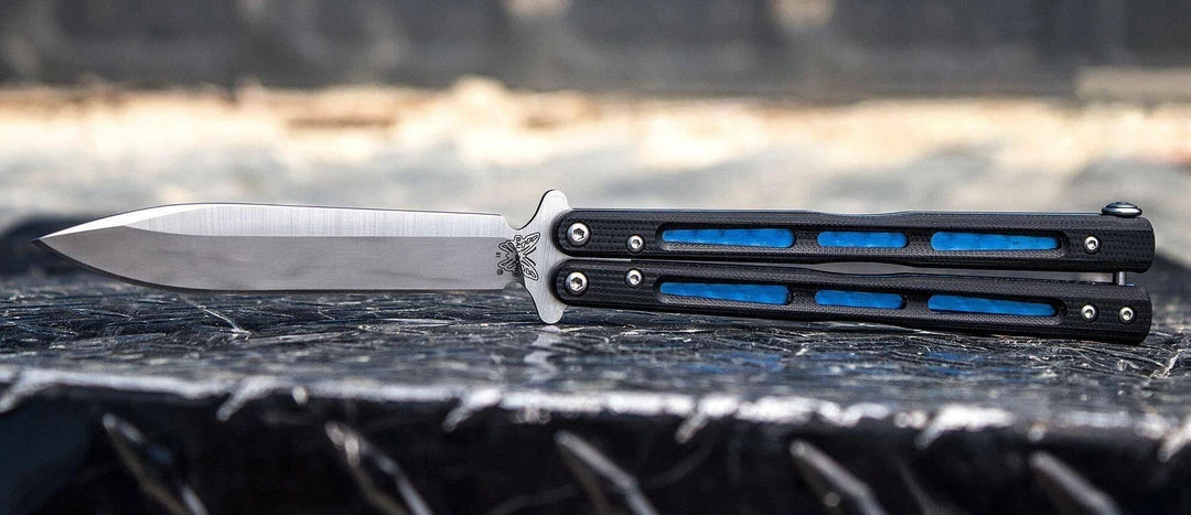 Benchmade 51 Morpho Balisong Butterfly Knife G-10 (4.25")n)