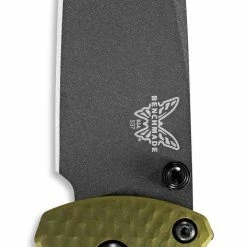 Benchmade 537GY-1 Bailout Knife Green Aluminum Knife 3.4