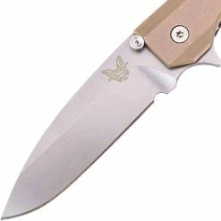 Benchmade 928 Osborne Proxy - Titanium / Tan G-10