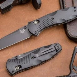 Benchmade Barrage Tanto AXIS-Assist Knife (3.6" Black) 583BK