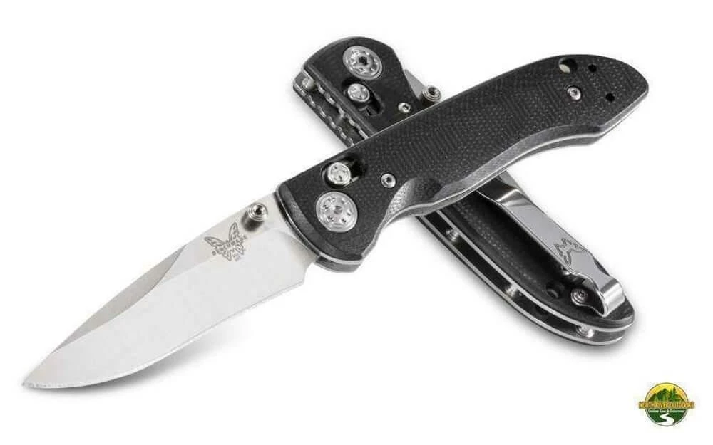 Benchmade Foray Knife Black G-10 (3.24" Satin) 698