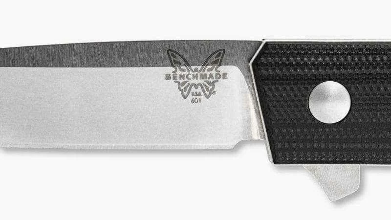 Benchmade Tengu Flipper Knife Black G-10 (2.77" Satin) 601