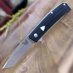 Benchmade Tengu Flipper Knife Black G-10 (2.77