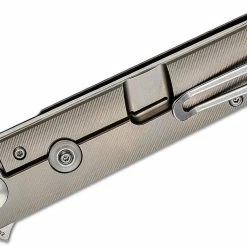 Boker 01BO231 Lucas Burnley Kwaiken Compact Auto Knife (USA) D2 Marble Carbon