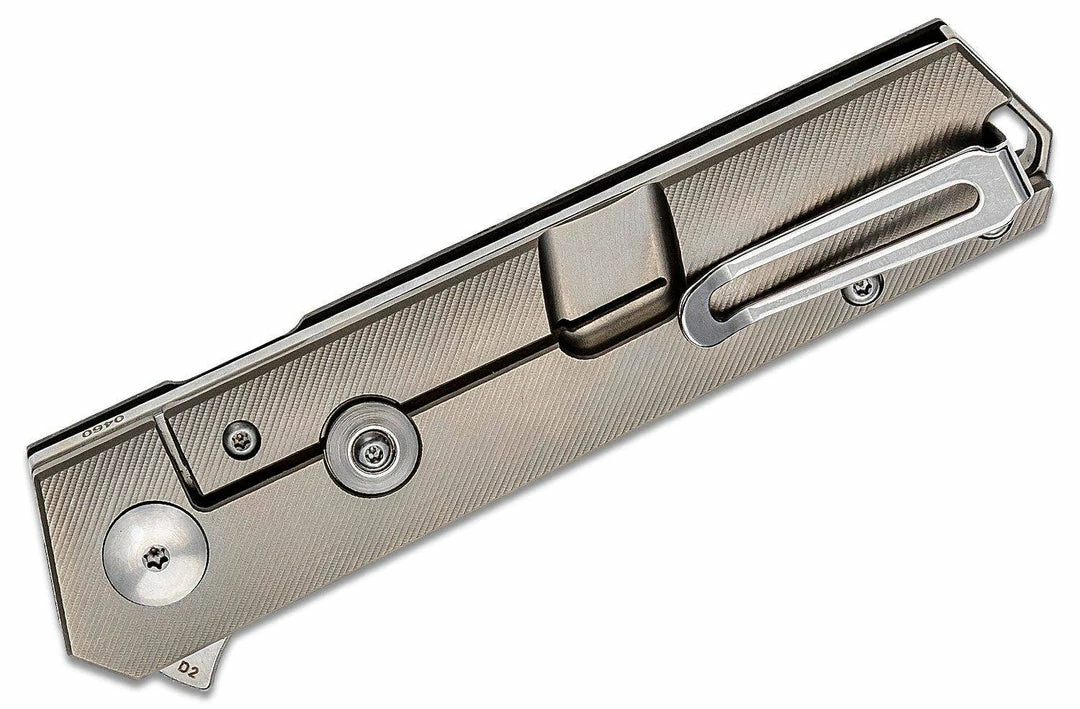 Boker 01BO231 Lucas Burnley Kwaiken Compact Auto Knife (USA) D2 Marble Carbon