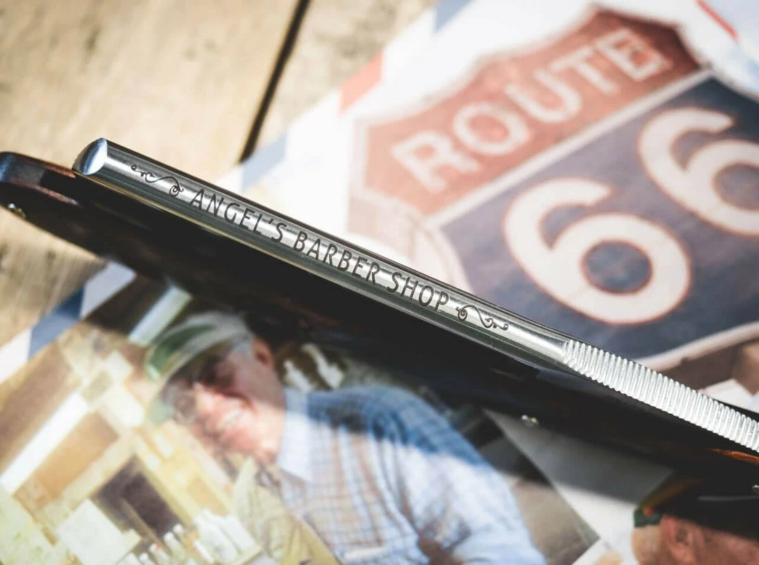 Boker 140225 Angel Delgadillo Route 66 Straight Razor