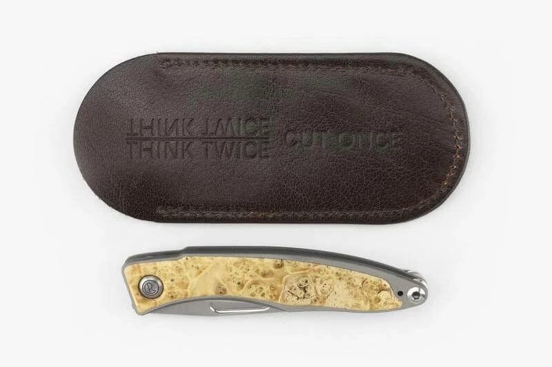 CHRIS REEVE KNIVES Chris Reeves Mnandi Inlay Box Elder