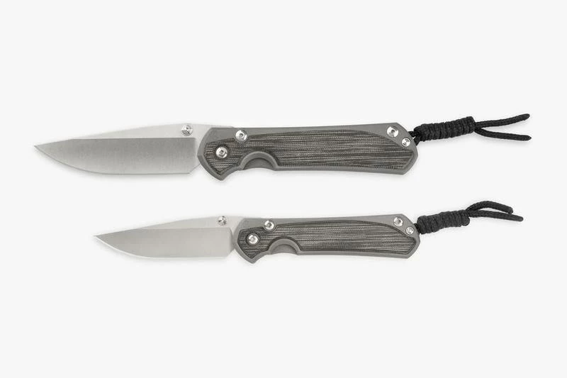 CHRIS REEVE KNIVES Chris Reeves Small Sebenza 31 Black Canvas Micarta