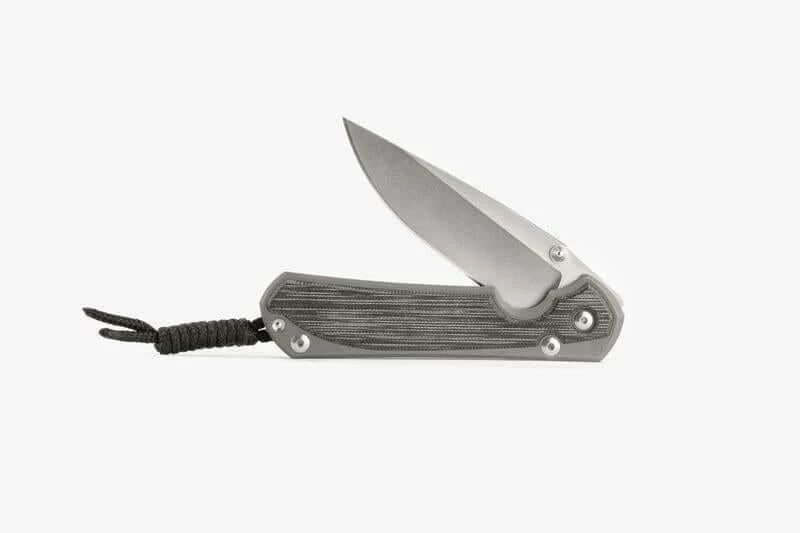 CHRIS REEVE KNIVES Chris Reeves Small Sebenza 31 Black Canvas Micarta