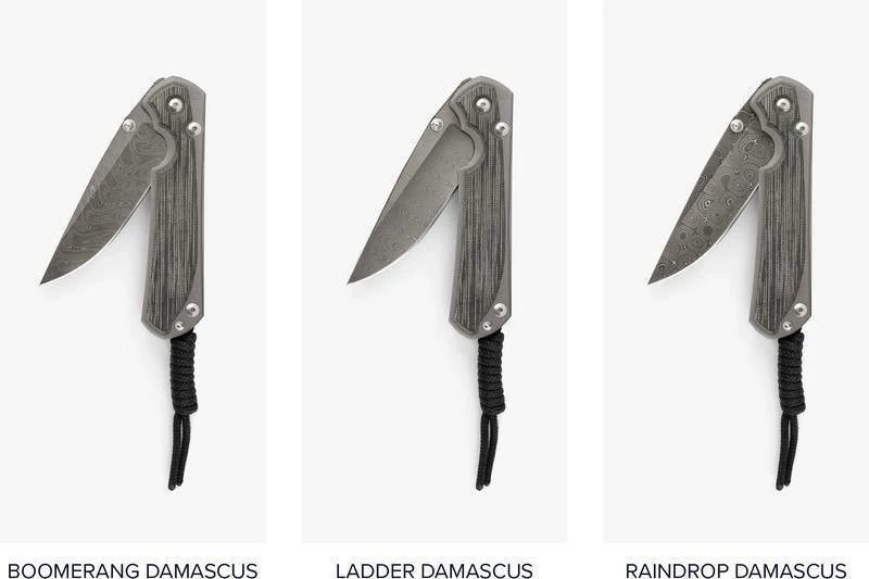 CHRIS REEVE KNIVES Chris Reeves Small Sebenza 31 Black Canvas Micarta