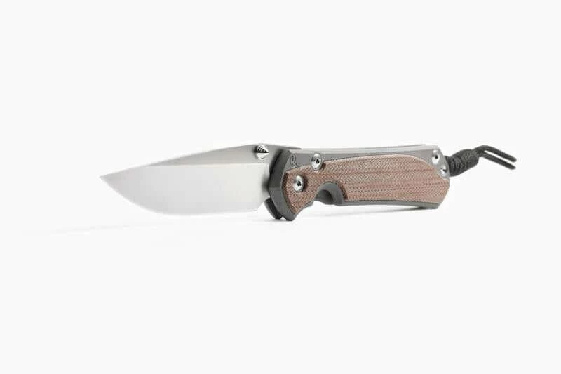 CHRIS REEVE KNIVES Chris Reeves Small Sebenza 31 Natural Canvas Micarta