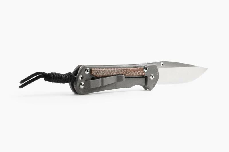 CHRIS REEVE KNIVES Chris Reeves Small Sebenza 31 Natural Canvas Micarta