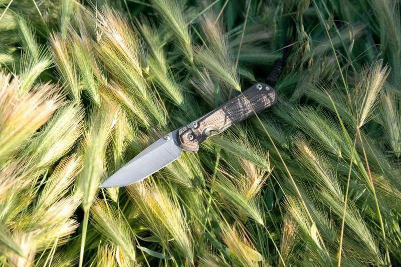 CHRIS REEVE KNIVES Chris Reeves Small Sebenza 31 Natural Canvas Micarta