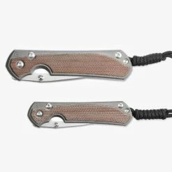 CHRIS REEVE KNIVES Chris Reeves Small Sebenza 31 Natural Canvas Micarta