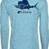 Costa Sunglasses Costa Tech Species Sailfish Performance Long Sleeve Shirt