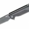 CRKT Knives CRKT Matthew Lerch LCK + Blackout Assisted Flipper Knife 3.244" Black Reverse Tanto Blade