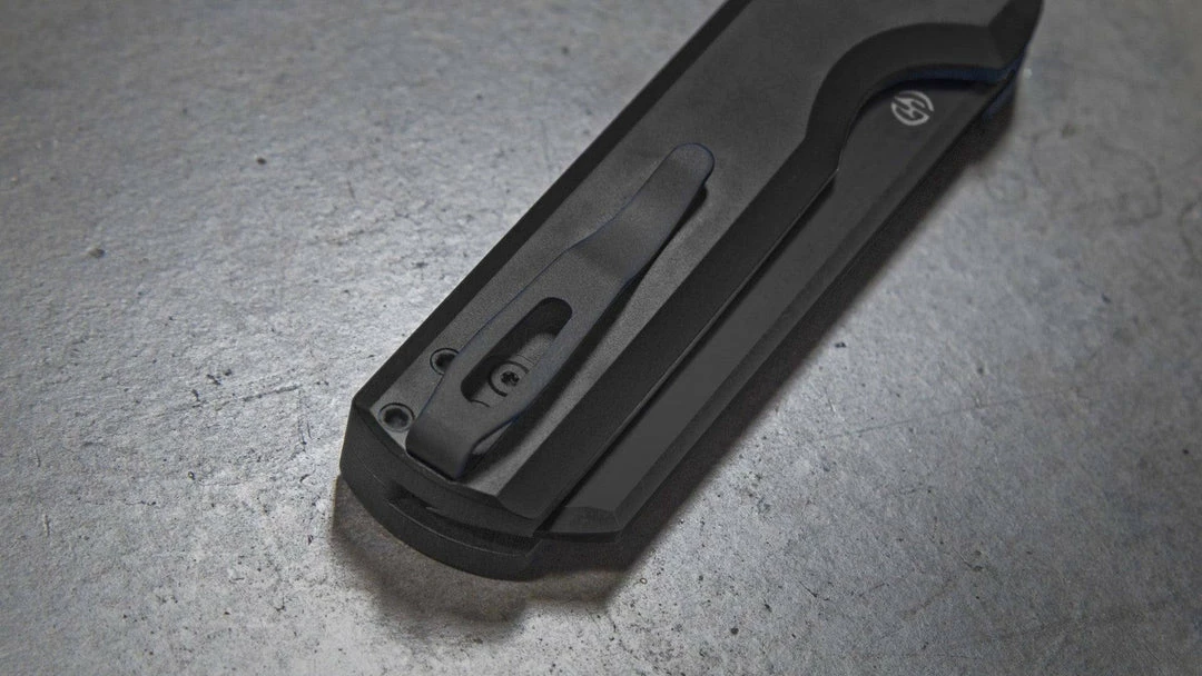 Darcform Slimfoot Auto Black Alum 3.1" 154CM Black Bade (USA) Arcform Knives