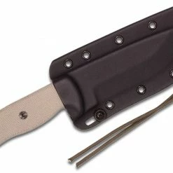 All Knife Brands ESEE Knives ESEE-5P-E Plain Edge, Micarta Handles, Black Kydex Sheath