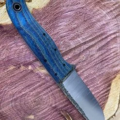 Fiddleback Forge Bushcrafter Sr. Knife W/ Curly Ash Handles