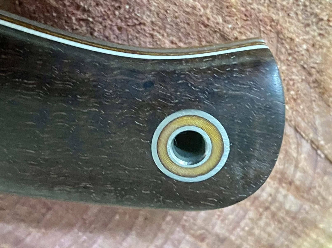 Fiddleback Forge Bushcrafter Sr. Knife W/ Katalox Wood A2