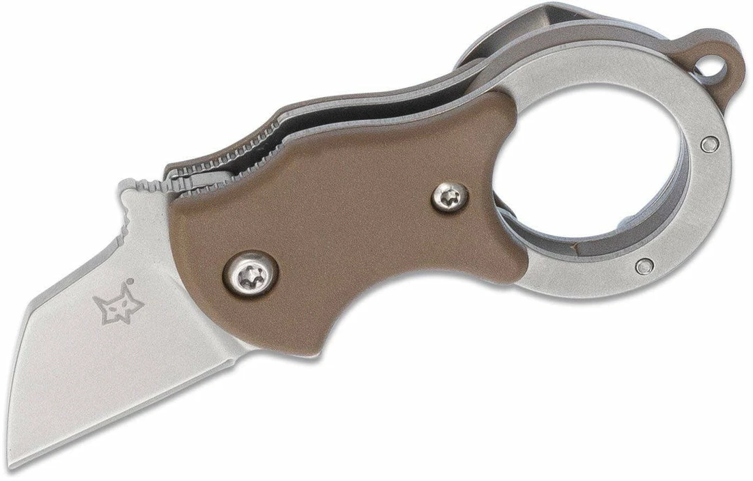 BASTINELLI CREATIONS Fox 536 Mini-TA Folding Karambit Knife 1" Bead Blast Blade, All Knife Brands