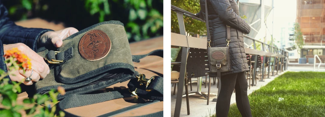 FROST RIVER TRADING Frost River 551 Circle Tour Travel Wallet (USA) Canvas Packs