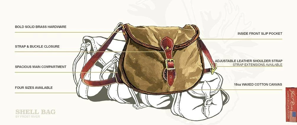 FROST RIVER TRADING Frost River 561 Shell Bag (USA)