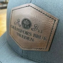 Gransfors Bruk Truckers Hat W/ Leather Axes & Hatchets
