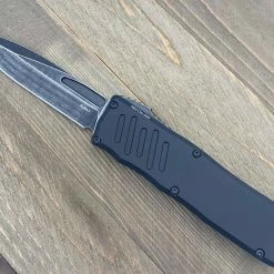 Guardian Tactical RECON-035 93611 OTF Auto S/E Knife (3.3" Black SW)