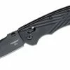 NORTH RIVER OUTDOORS Hogue 24266 Deka Folding Knife 3.25" CPM-20CV Black Wharncliffe G10