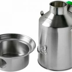 Water Filtration Kelly Kettle Scout Kettle 1.2L Stainless 50113 (Latest Model)