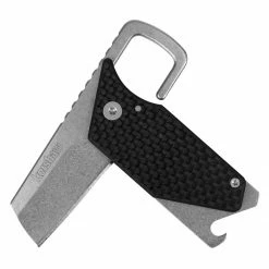 Kershaw Pub Carbon Fiber Sinkevich Carabiner Folding Knife