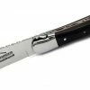 LAGUIOLE HONORE DURAND Laguiole Durand Handmade Folding 3.875" Ebony Wood Knife 14C28 (France)
