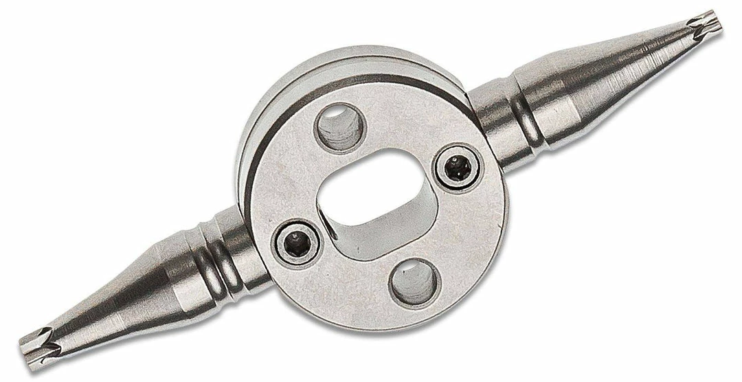 LionSteel Knives LionSteel Myto Knife 3.27" M390, Gray Titanium Handles