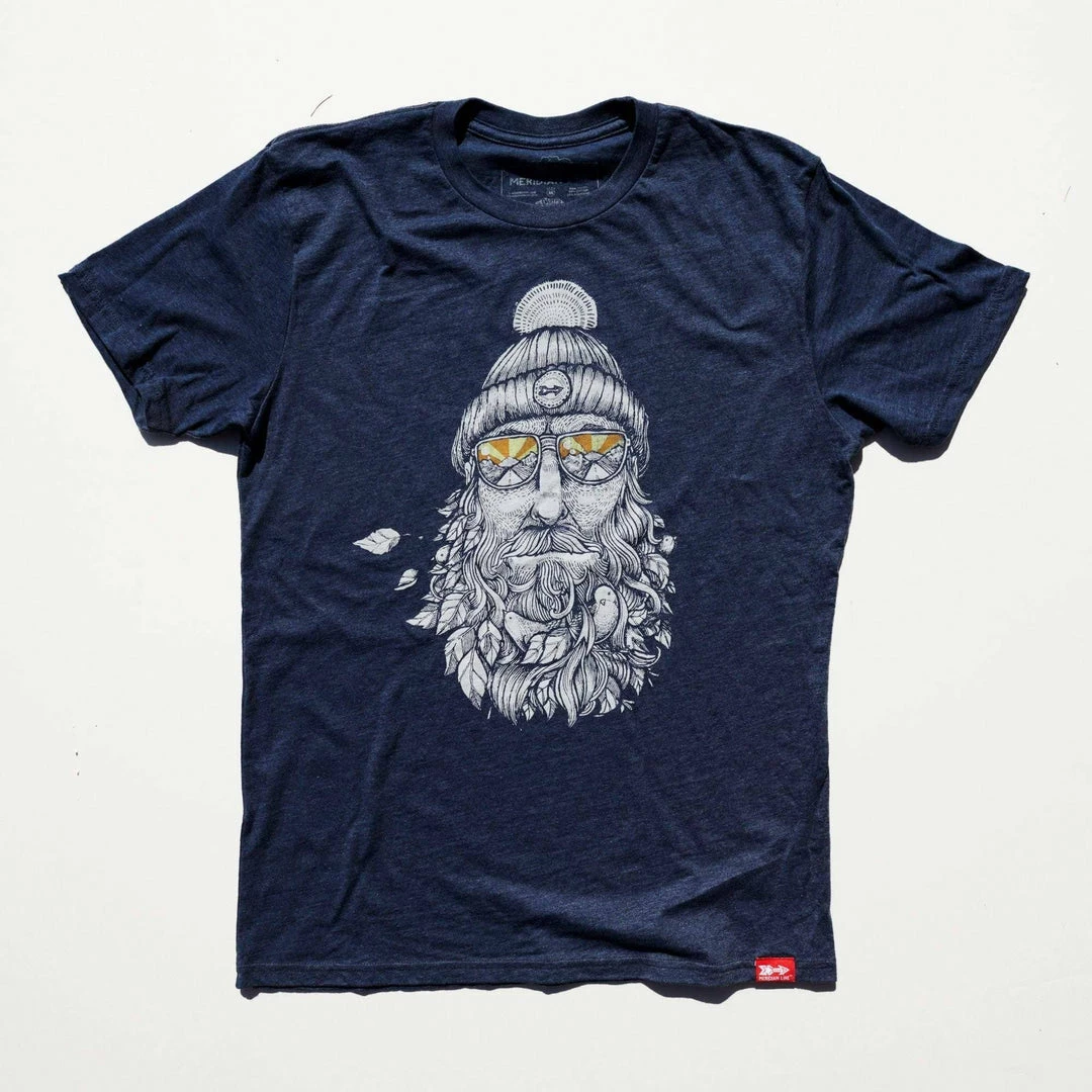 Meridian Line Clothing Meridian Line Captain Bird Beard 2.0 50/50 Tee
