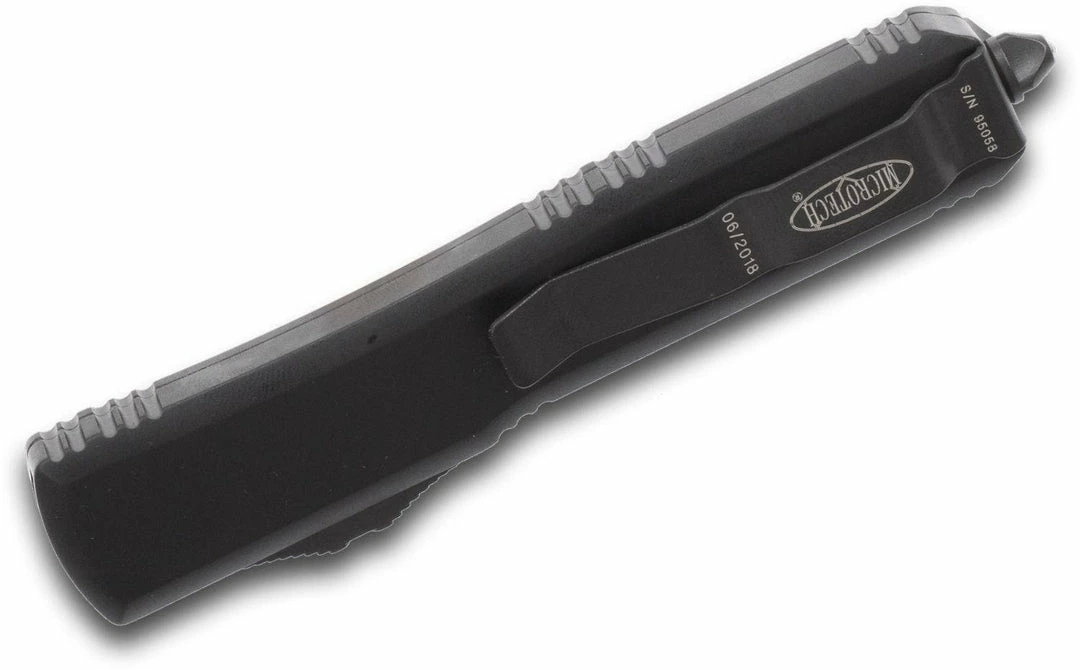 Microtech 122-3T Ultratech D/E Tactical Auto OTF Knife 3.46" Plain/Serrated