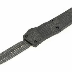 Microtech 142-16CFS Combat Troodon D/E Carbon Fiber Damascus All Knife Brands
