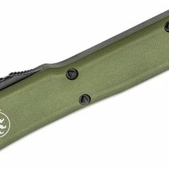 Microtech 147-3OD UTX-70 Auto OTF 2.41" Black Serrated D/E OD Green