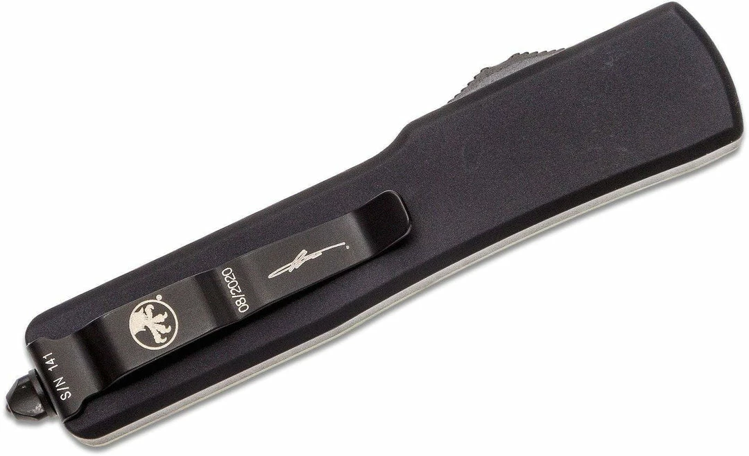 Microtech 149-1GTJGS UTX-70 Tanto Signature Series Auto 2.41"