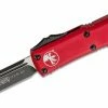 Microtech 231-1RD UTX-85 Auto OTF Knife 3" Red Handles