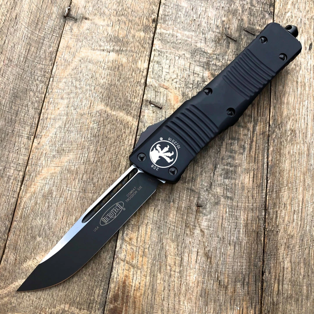 Microtech Combat Troodon Tactical S/E - Black Handle 143-1T
