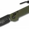 All Knife Brands Microtech LUDT Automatic Knife OD Black Blade 135-1OD