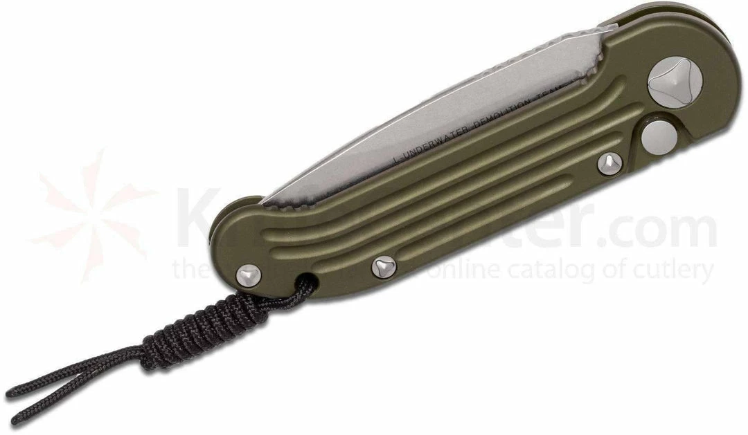 Microtech LUDT Automatic Knife OD Stonewash 135-10OD All Knife Brands