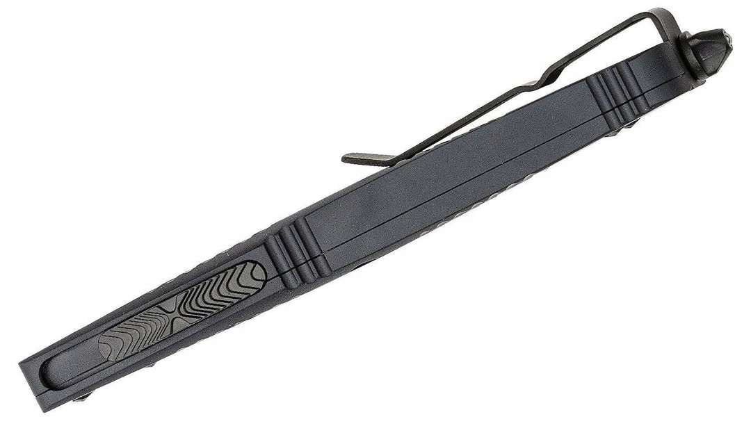 Microtech Troodon Tactical Auto OTF Knife Black Plain/Serrated D/E Blade All Knife Brands