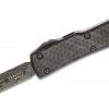 All Knife Brands Microtech UTX-70 D/E - Carbon Fiber - Damascus Blade 147-16CFS