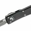 Microtech UTX-70 Mini AUTO OTF Knife 1.9" S/E Stonewashed, Black